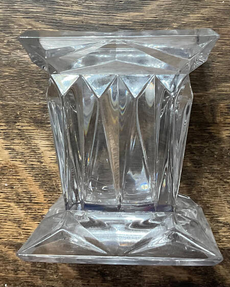 Quad Prism 4" Pillar Candleholder