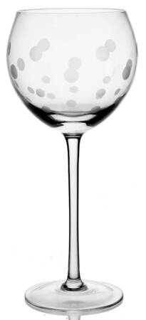 Frosted Dots Balloon Wine