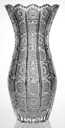 Queen Lace (Round Bowl Shape) 11" Flower Vase