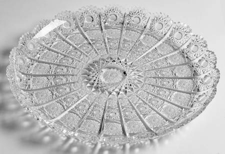 Queen Lace (Round Bowl Shape) 12" Round Tray