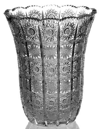Queen Lace (Round Bowl Shape) 8" Flower Vase