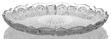 Queen Lace (Round Bowl Shape) 10" Cupped Plate