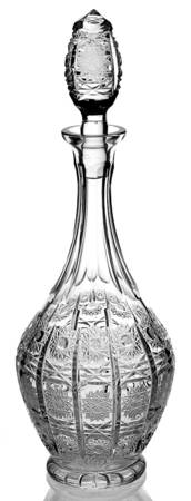 Queen Lace (Round Bowl Shape) Decanter & Stopper