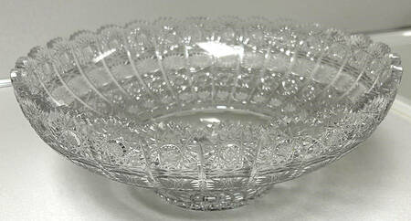 Queen Lace (Round Bowl Shape) 11" Footed Bowl
