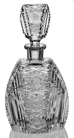 Queen Lace (Round Bowl Shape) Decanter & Stopper