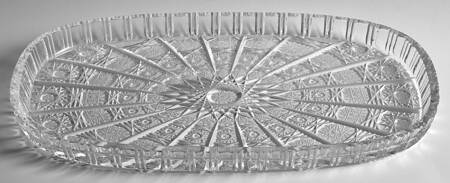 Queen Lace (Round Bowl Shape) Oval Dresser Tray