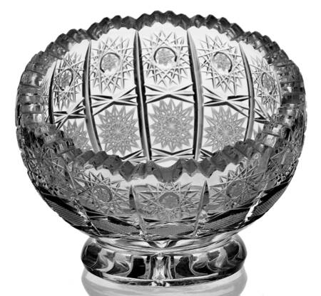 Queen Lace (Round Bowl Shape) 5" Rose Bowl