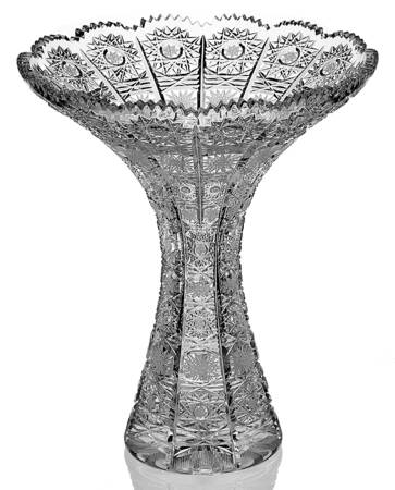 Queen Lace (Round Bowl Shape) 10" Flared Vase