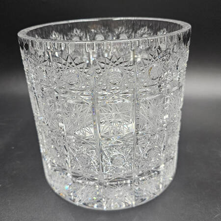 Queen Lace (Round Bowl Shape) Biscuit Barrel No Lid
