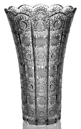 Queen Lace (Round Bowl Shape) 10" Flower Vase