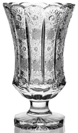 Queen Lace (Round Bowl Shape) 8" Flower Vase