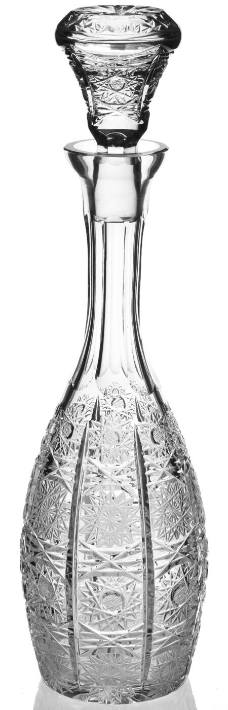 Queen Lace (Round Bowl Shape) Decanter & Stopper