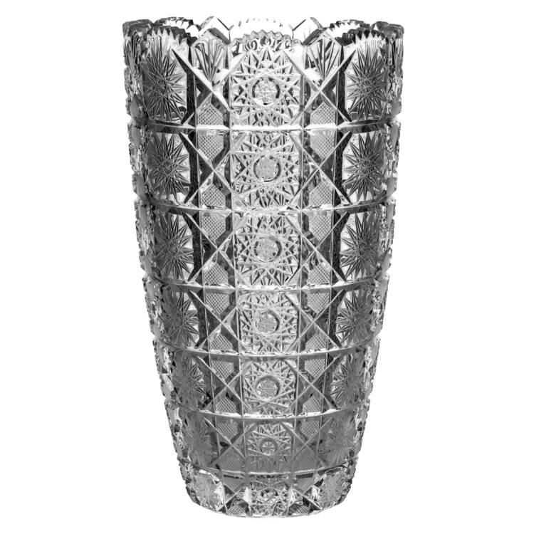 Queen Lace (Round Bowl Shape) 8" Flower Vase