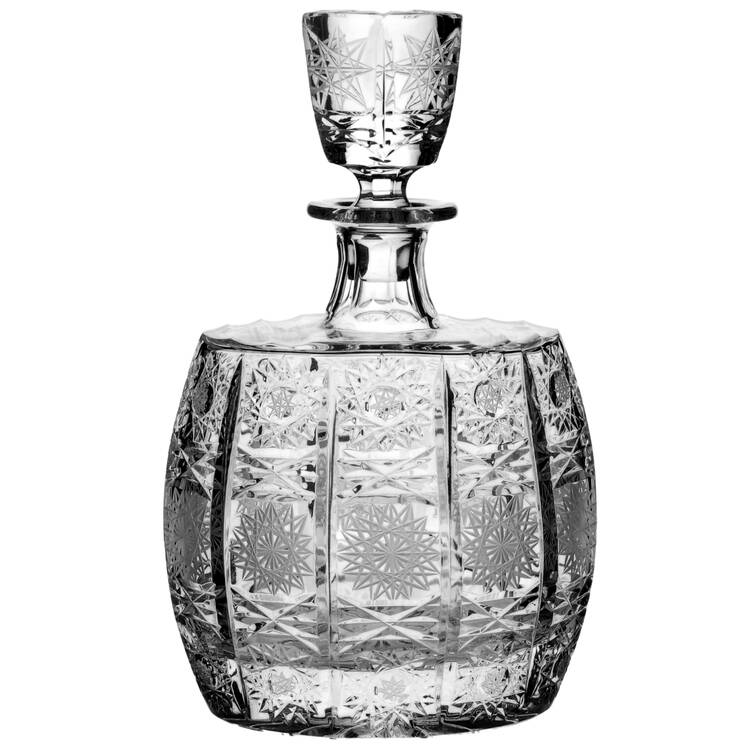 Queen Lace (Round Bowl Shape) Decanter & Stopper