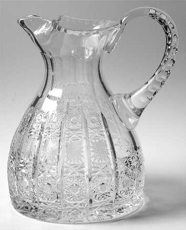 Queen Lace (Round Bowl Shape) 64 Oz Ice Lip Pitcher