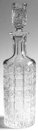 Queen Lace (Round Bowl Shape) Decanter & Stopper