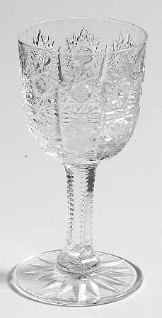 Queen Lace (Round Bowl Shape) Cordial Glass