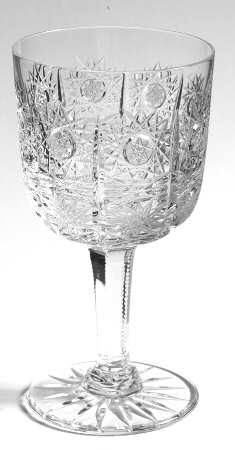 Queen Lace (Round Bowl Shape) Wine Glass