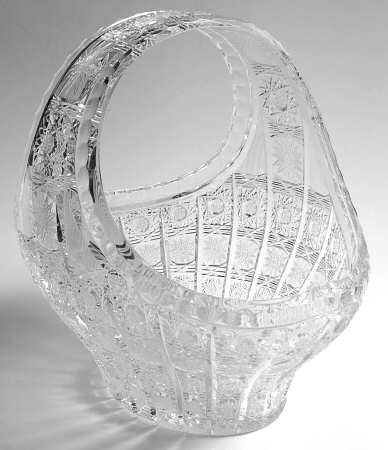Queen Lace (Round Bowl Shape) 9" Basket