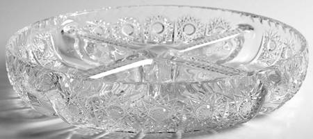 Queen Lace (Round Bowl Shape) 9" Round 4 Part Relish