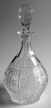 Queen Lace (Round Bowl Shape) Wine Decanter & Stopper