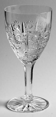 Queen Lace (Round Bowl Shape) Claret Wine