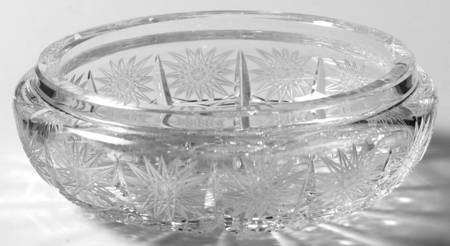 Queen Lace (Round Bowl Shape) 5" Candy Bos No Lid