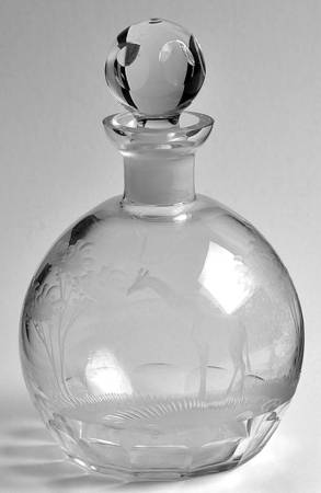 Kenyan-African Cordial Decanter & Stopper