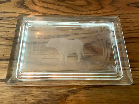 Kenyan-African Lid for Cigarette Box