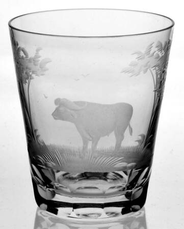 Kenyan-African 8 Oz Flat Tumbler