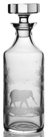 Kenyan-African Decanter & Stopper