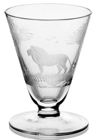 Kenyan-African Juice Glass