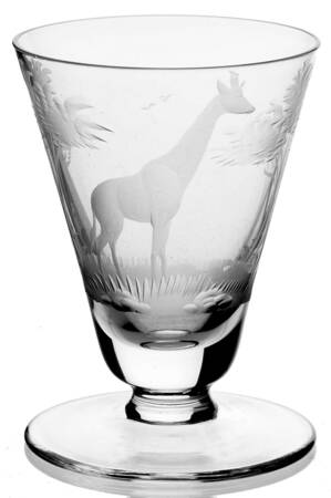 Kenyan-African Juice Glass