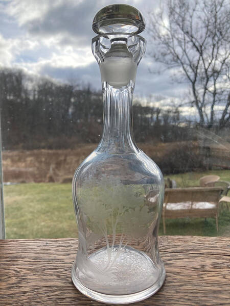Kenyan-African Cordial Decanter & Stopper