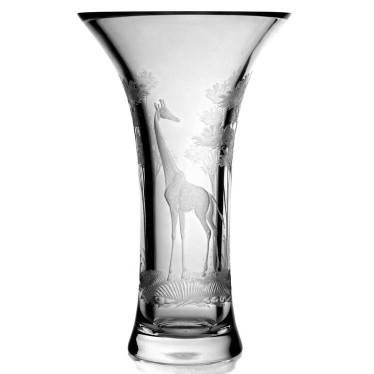Kenyan-African 12" Flower Vase
