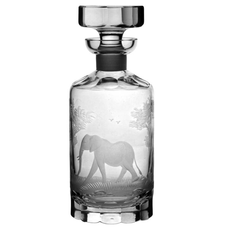 Kenyan-African Decanter & Stopper