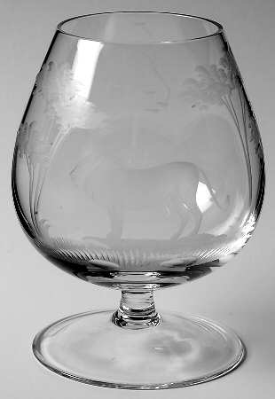Kenyan-African Brandy Glass