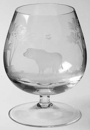 Kenyan-African Small Brandy Glass