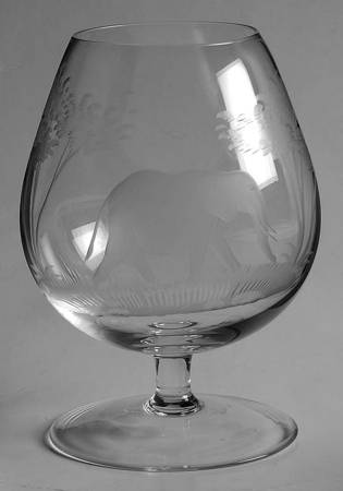 Kenyan-African Brandy Glass