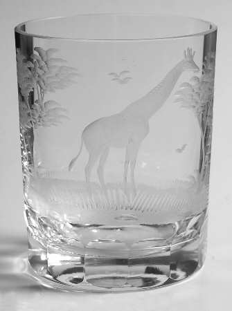 Kenyan-African 8 Oz Flat Tumbler