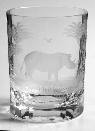 Kenyan-African 8 Oz Flat Tumbler