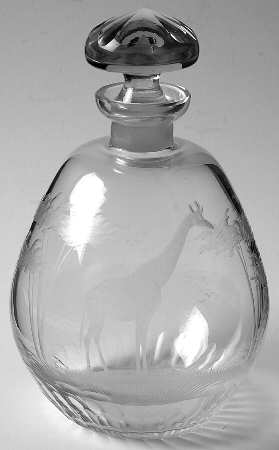 Kenyan-African Liqueur Decanter & Stopper
