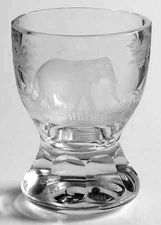 Kenyan-African Cordial Glass