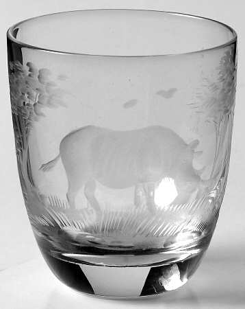 Kenyan-African Shot Glass