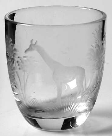 Kenyan-African Shot Glass