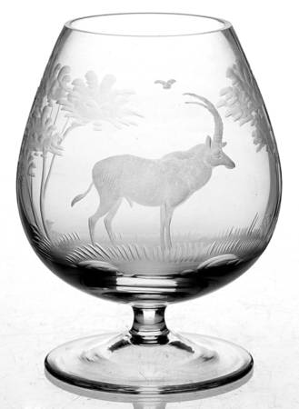 Kenyan-African Mini Brandy Glass