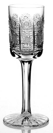 Queen Lace (Square Bowl Shape) Cordial Glass