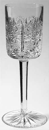 Queen Lace (Square Bowl Shape) Claret Wine
