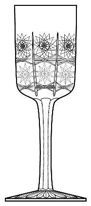 Queen Lace (Square Bowl Shape) by Queen Lace