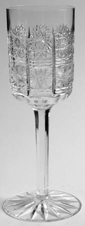 Queen Lace (Square Bowl Shape) Claret Wine